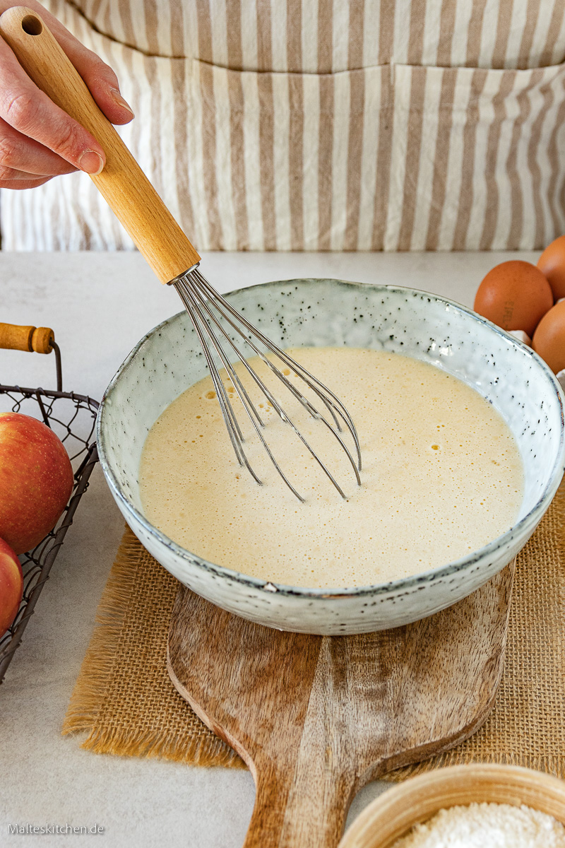 Teig für die Pfannkuchen