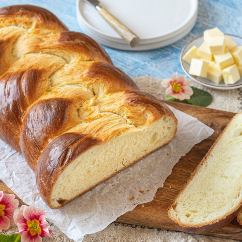Rezept für einen fluffigen Hefezopf