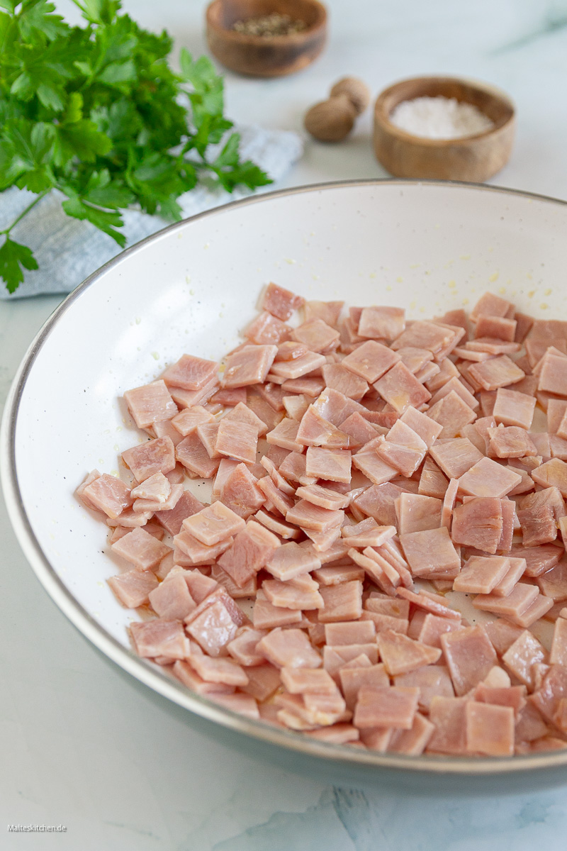 Kochschinken für die Tortellini alla Panna