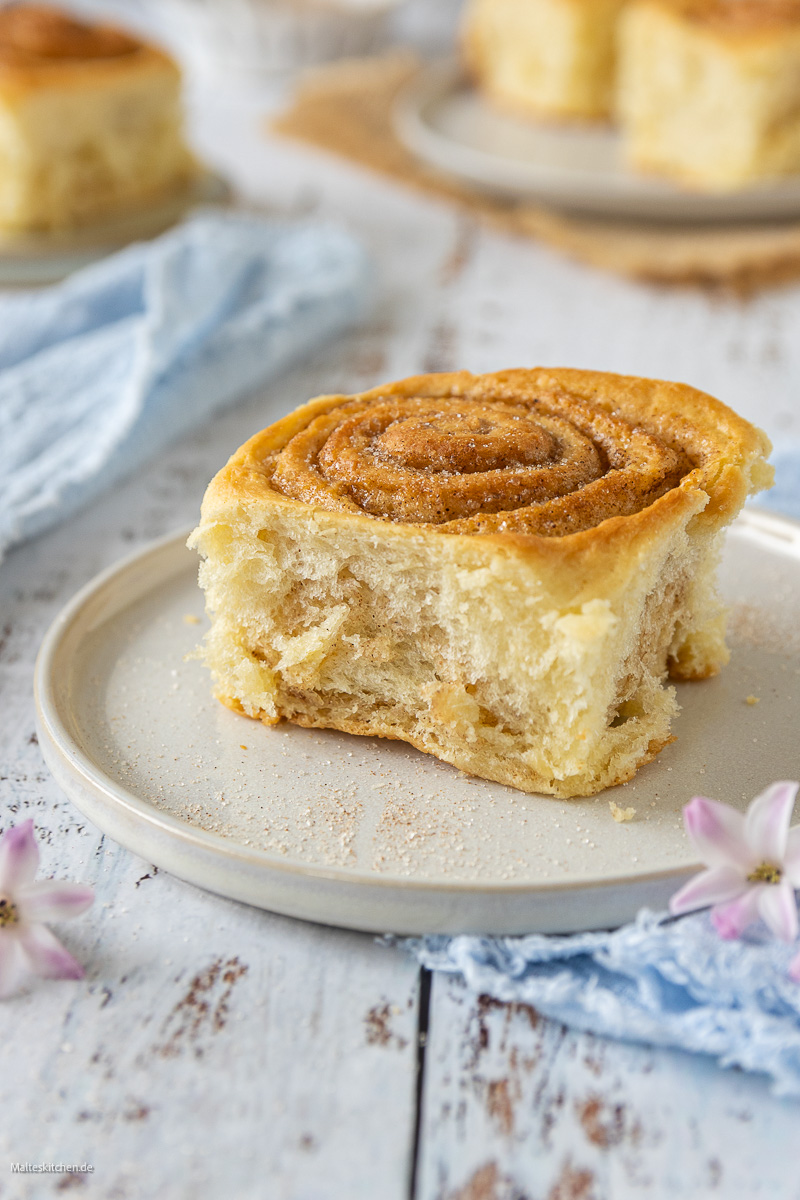 Fluffiger Hefeteig mit ZimtZucker