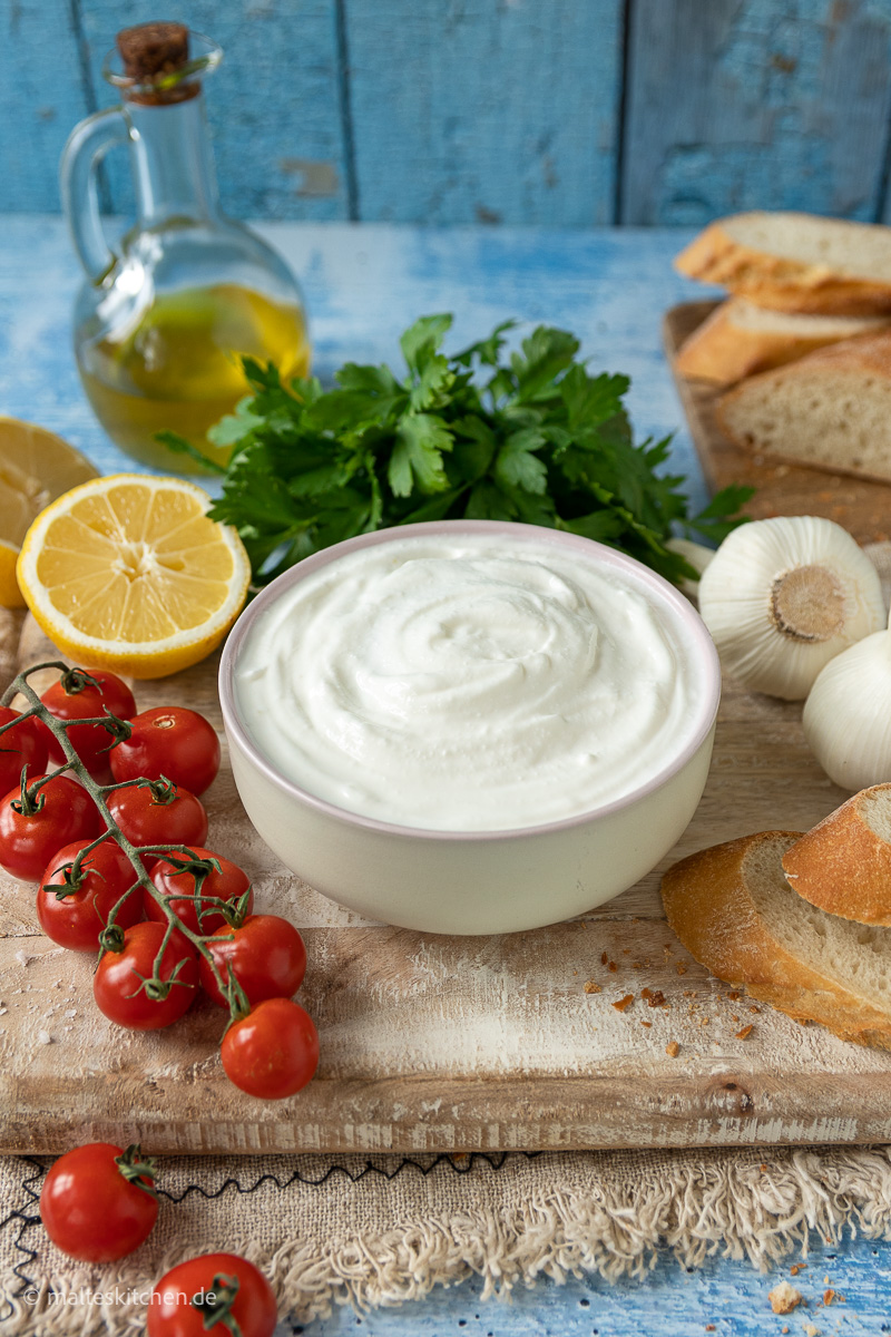 Aioli mit Milch