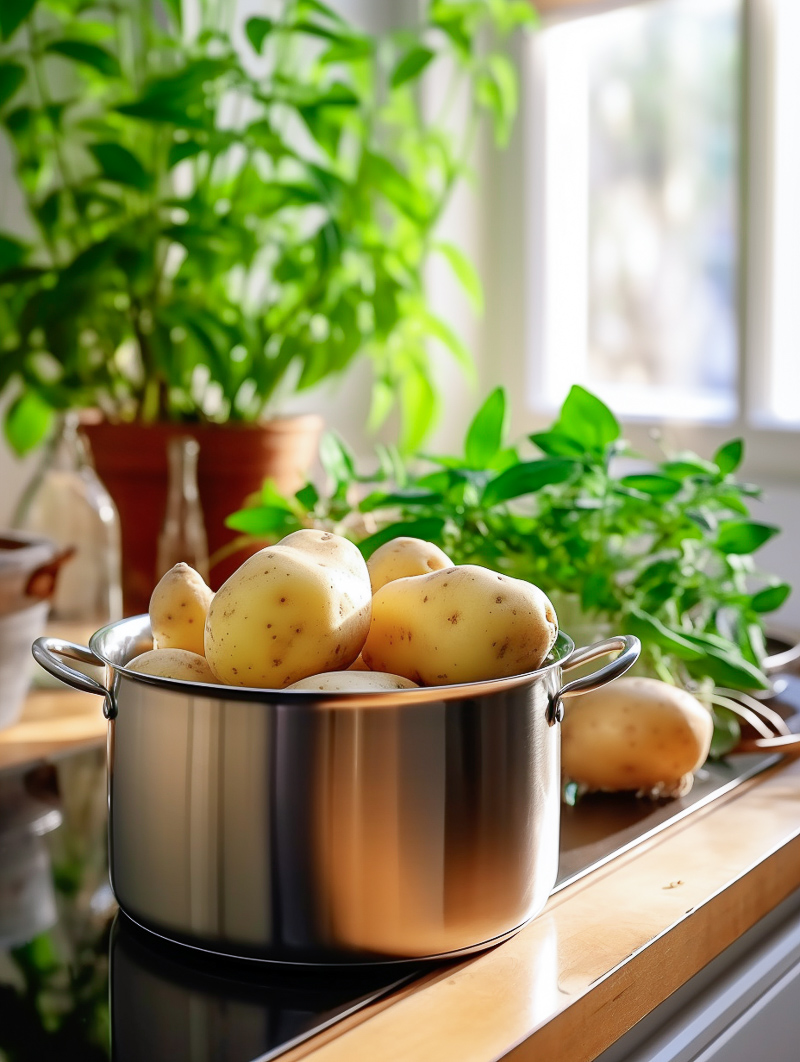 Pellkartoffeln kochen