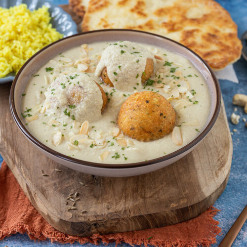 Malai Kofta mit Cashewsoße