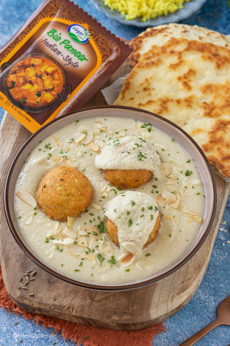 Unheimlich leckere indische Malai Kofta.