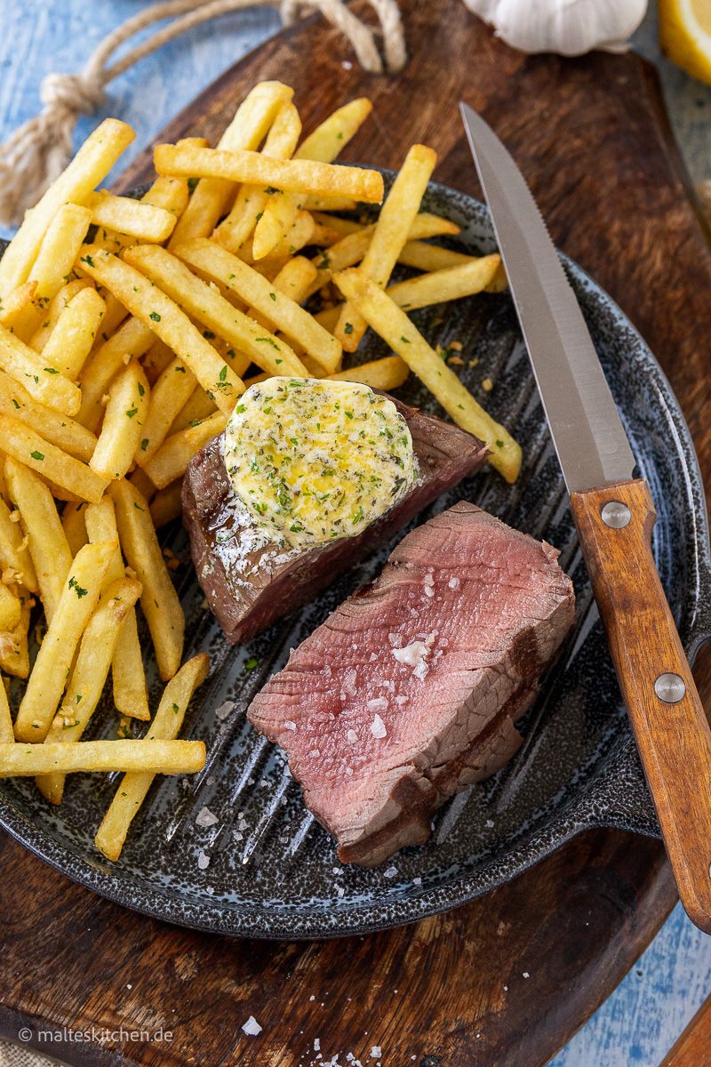 Saftiges Rinderfilet vom Grill.