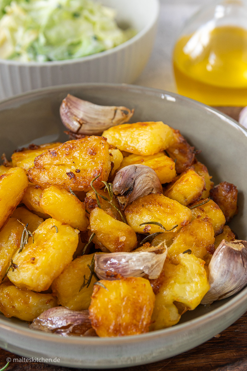 Knusprige Röstkartoffeln.