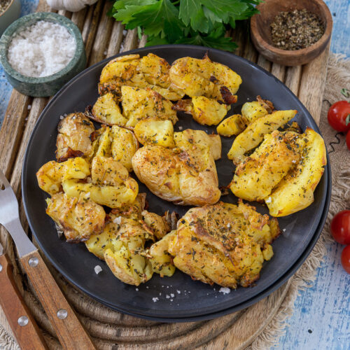 Smashed Potatoes aus dem Backofen