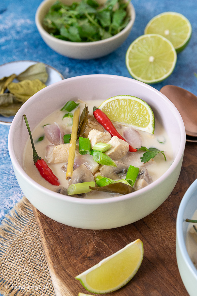 Thailändische Tom Kha Gai.