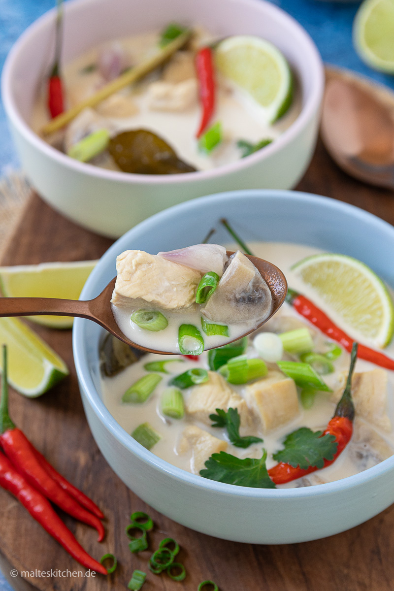Einfach lecker, diese Suppe aus Thailand.