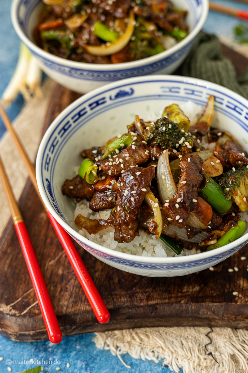 Unheimlich leckeres Beef and Broccoli