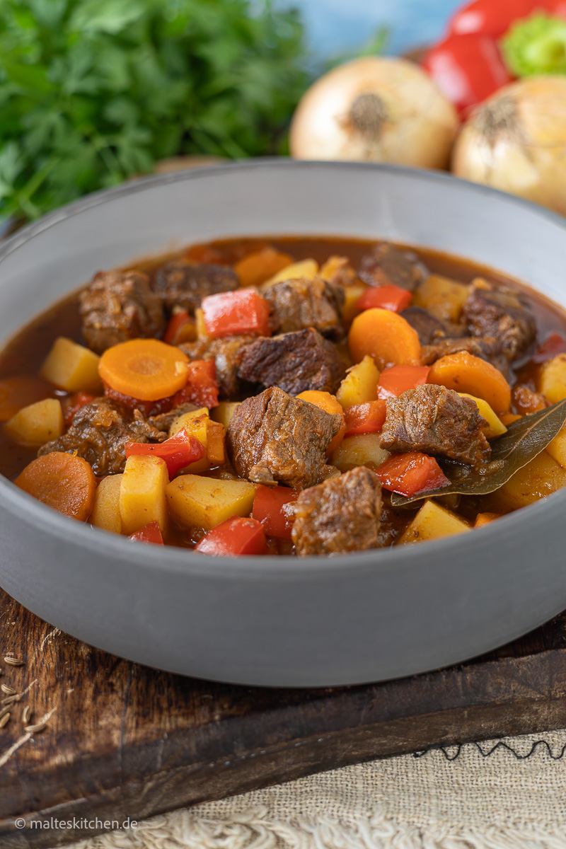Leckere Gulaschsuppe.