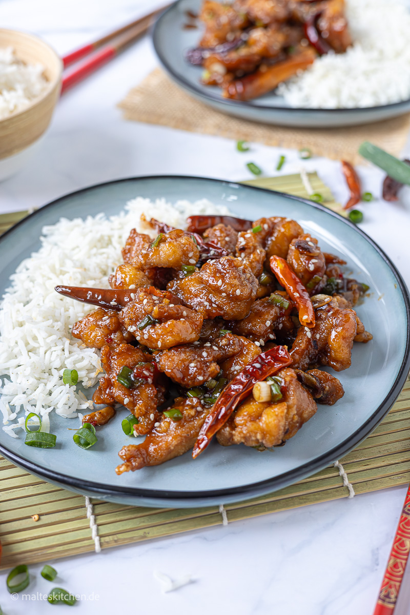 Leckeres Hähnchen nach General Tso