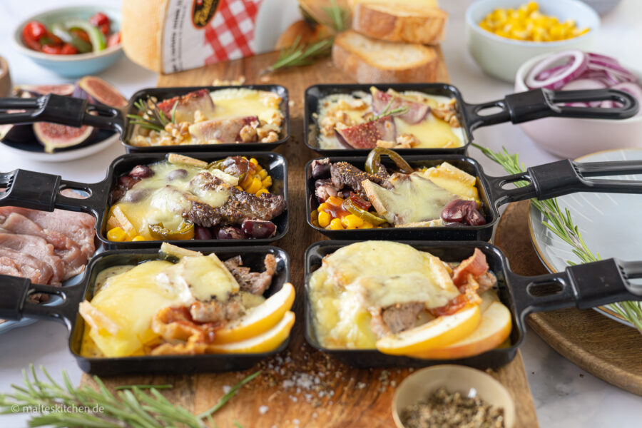 Tolle Pfännchen für dein Raclette
