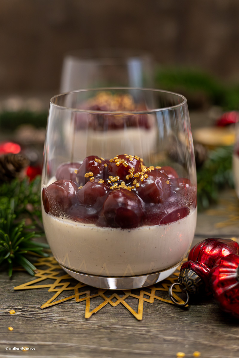 Lebkuchen Panna Cotta.