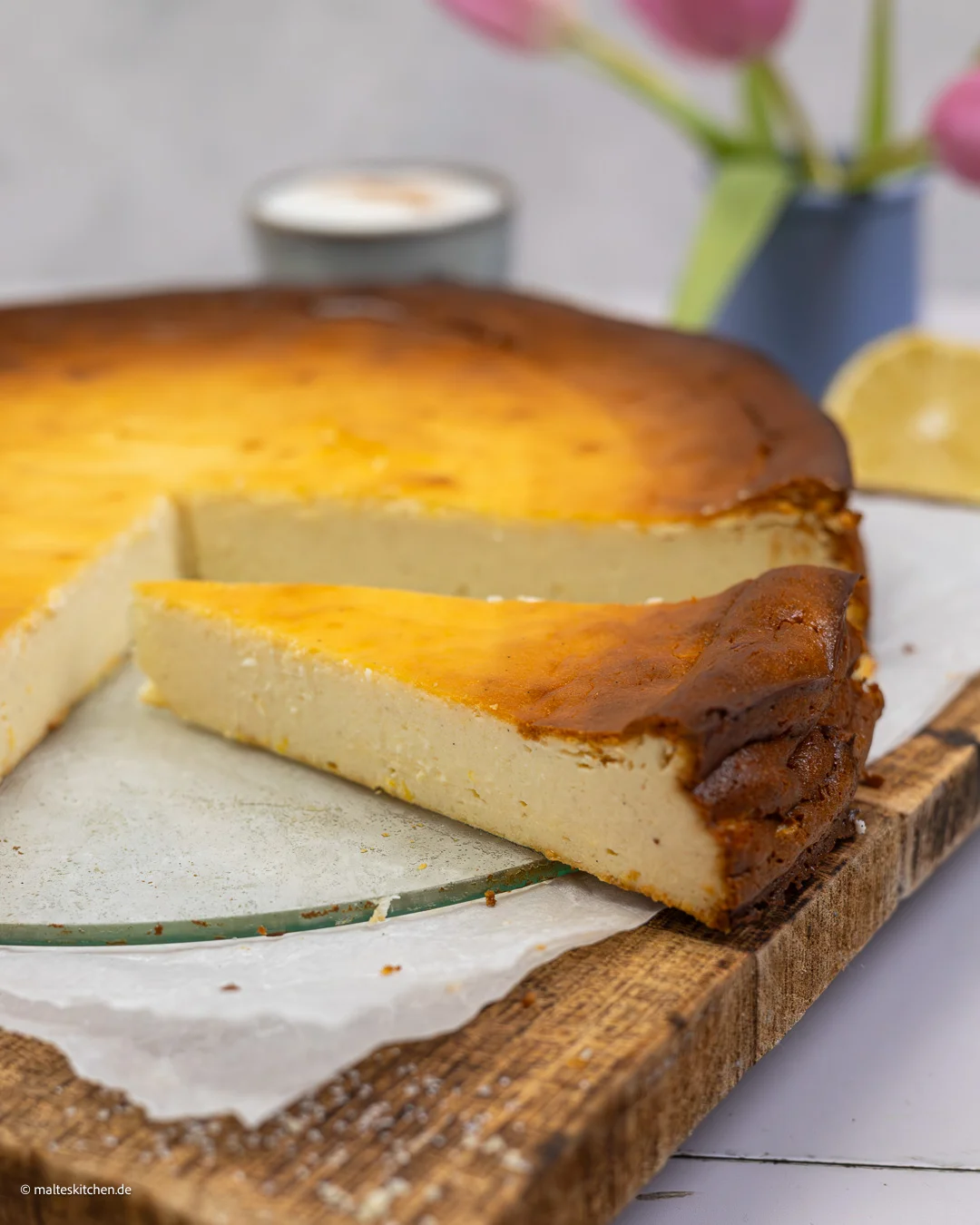 Cremiger Käsekuchen