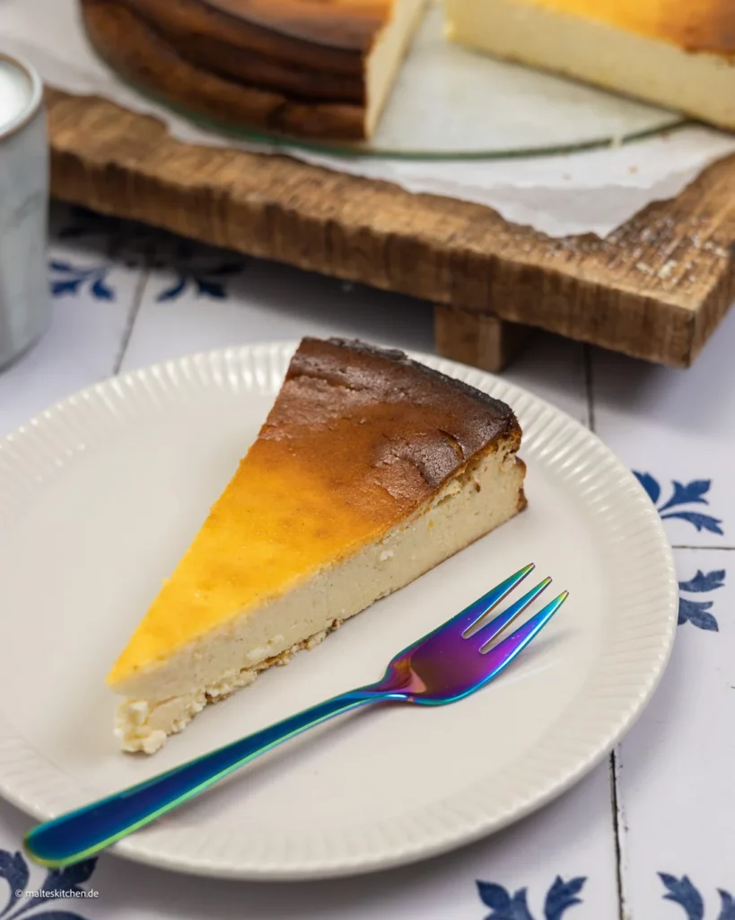 Käsekuchen ohne Boden