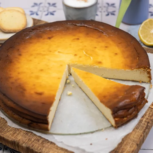 Käsekuchen ohne Boden