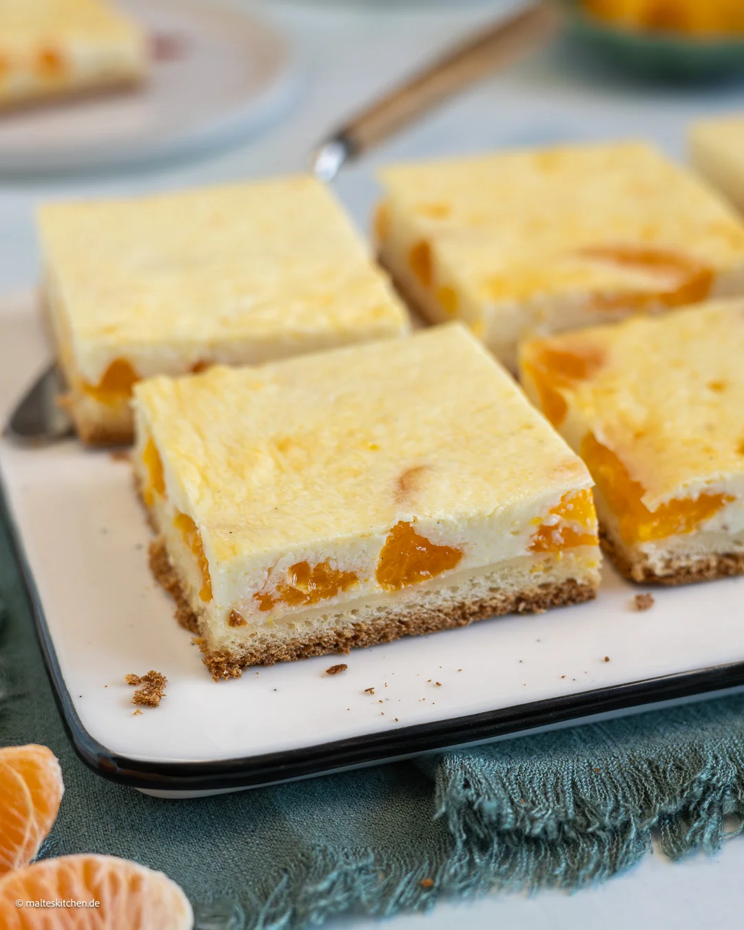 Leckerer Käsekuchen vom Blech.