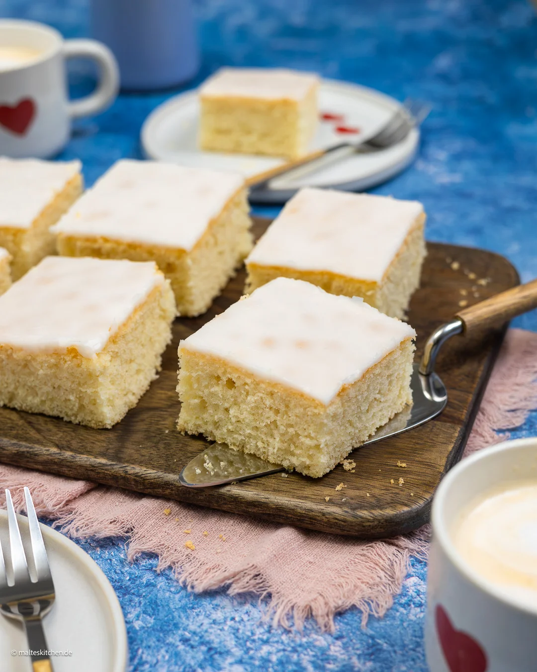 Selterkuchen nach DDR-Rezept.