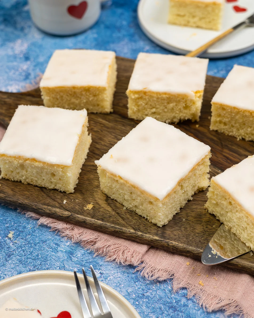 Blechkuchen aus der DDR