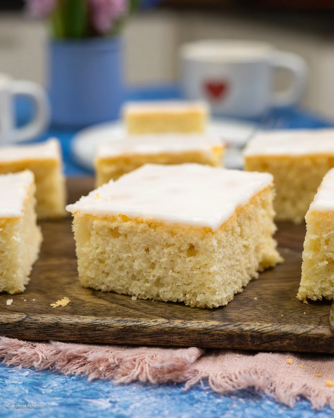 Toller Blechkuchen aus der DDR.