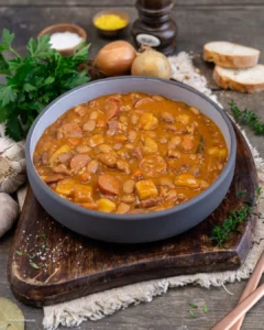 Serbische Bohnensuppe