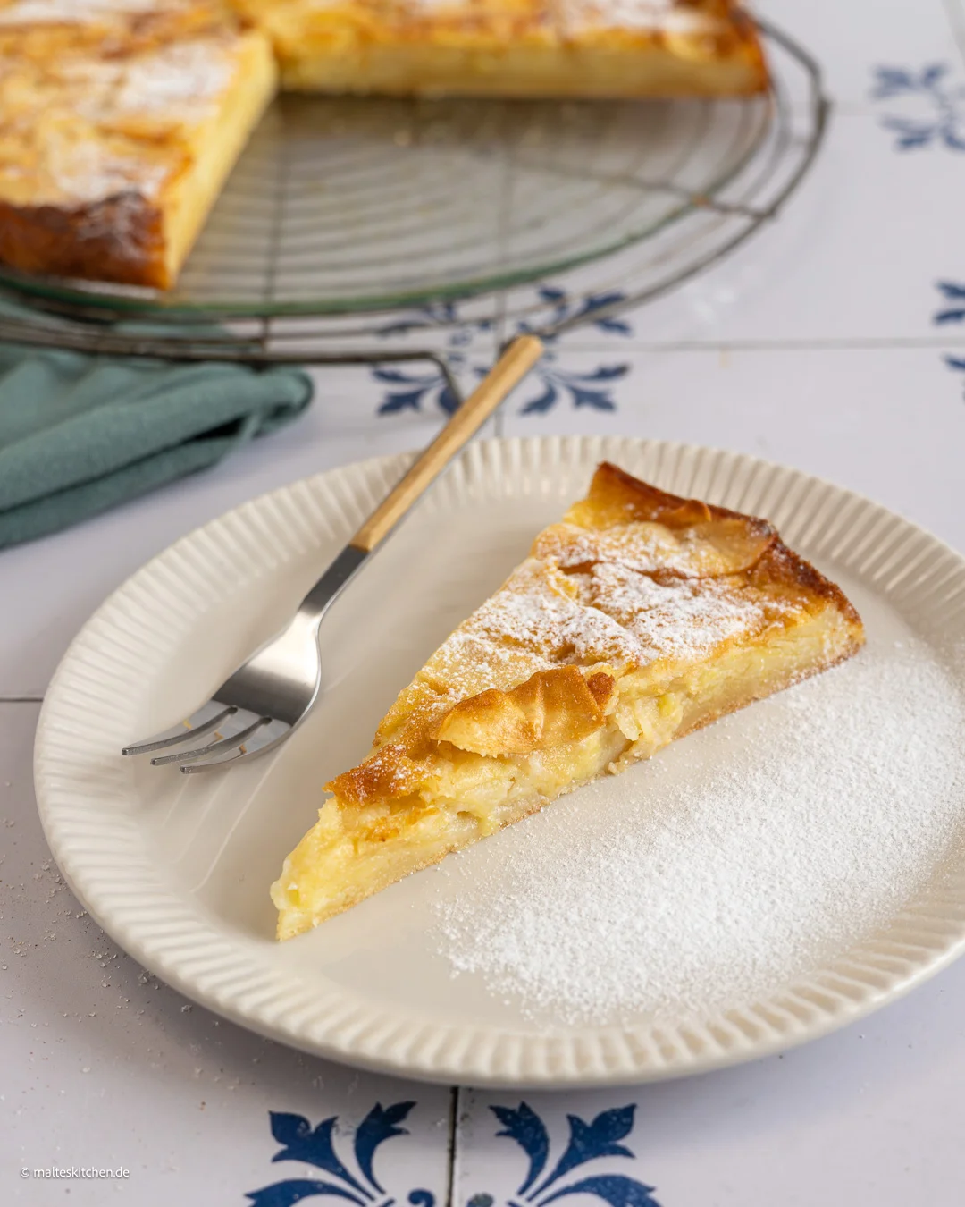 Sehr leckerer Apfelkuchen