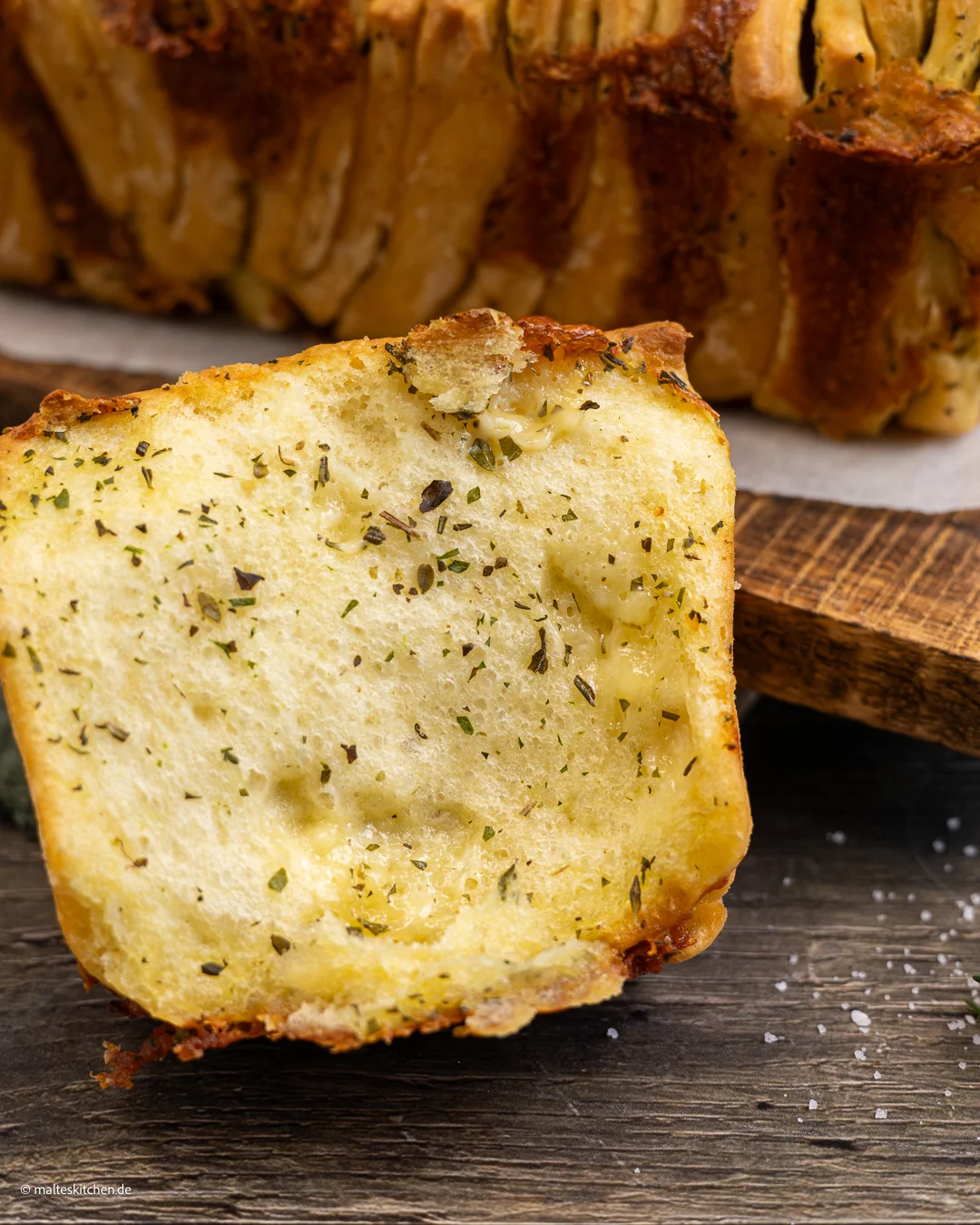 Brot mit Knoblauchbutter