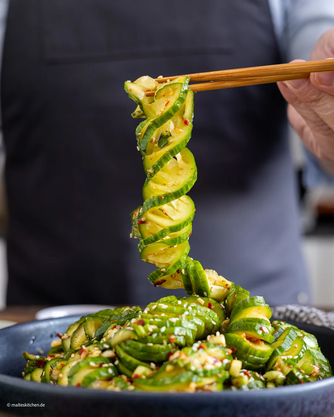 Koreanischer Gurkensalat
