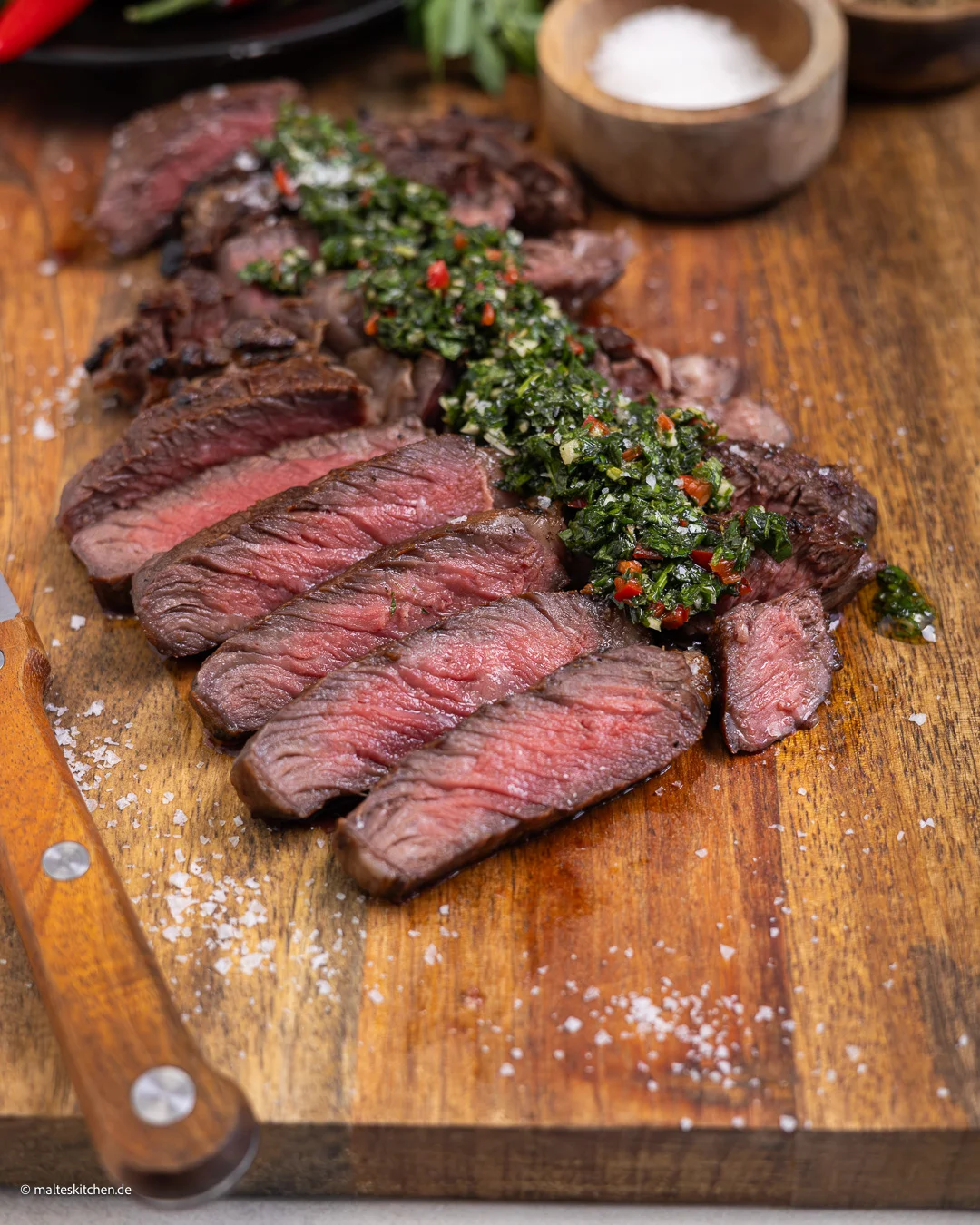 Saftiges Rib-Eye-Steak vom Beefer