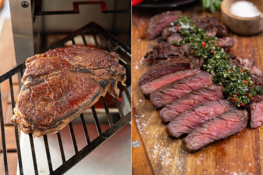 Rib-Eye-Steak vom Beefer