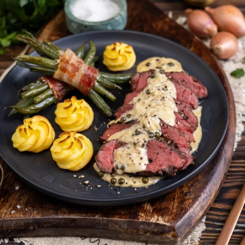 Steak auf Poivre