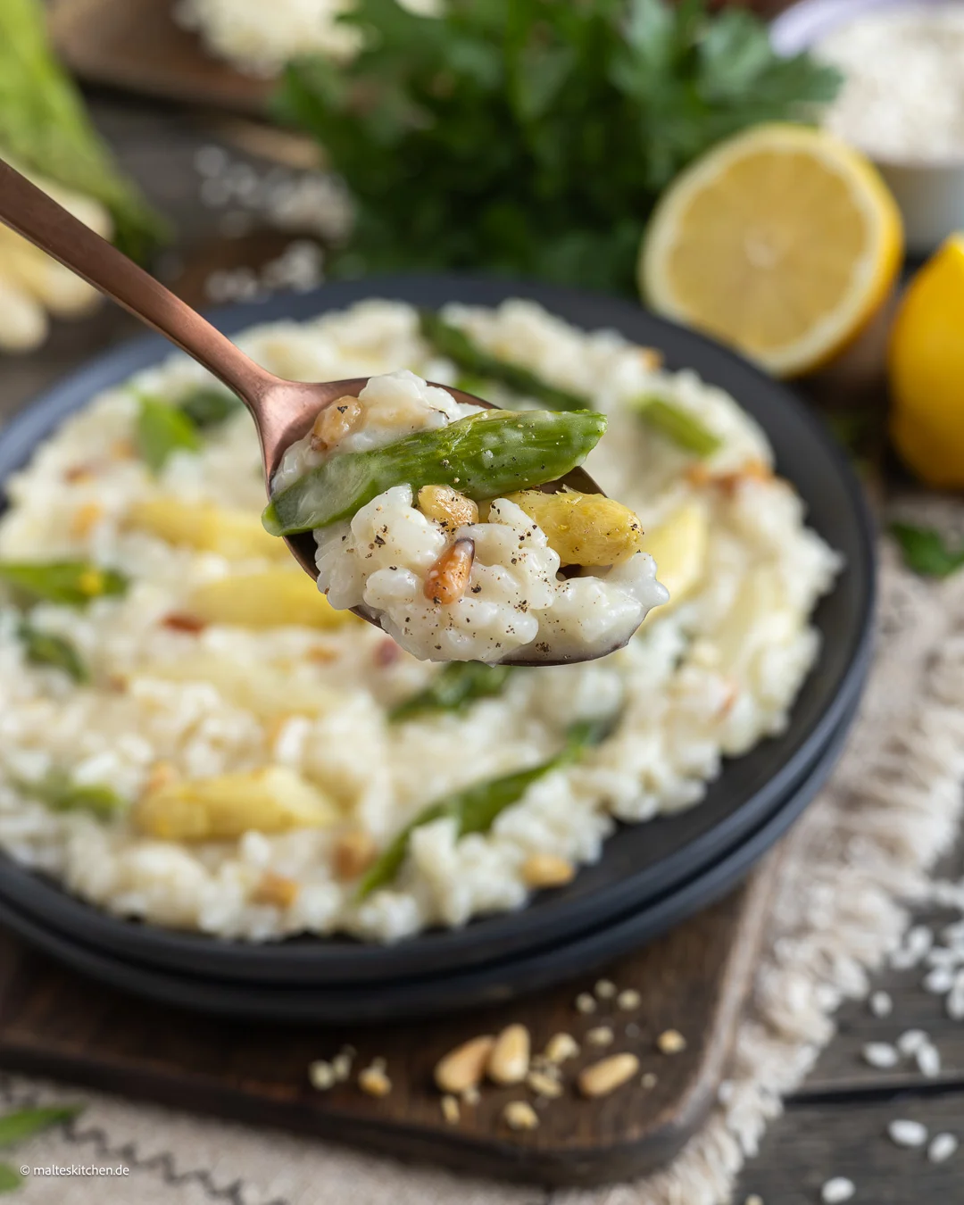 Spargelrisotto