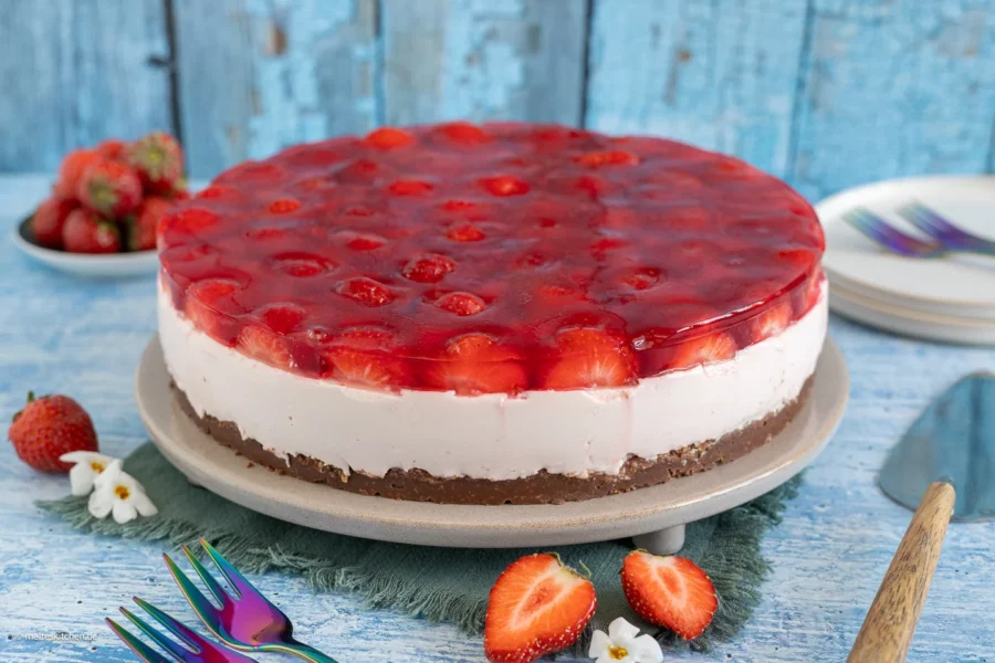 Erdbeer-Mascarpone-Torte ohne Backen