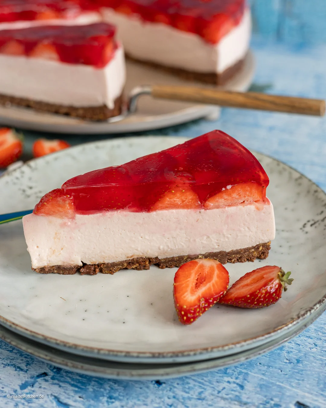 Erdbeer-Mascarpone-Torte ohne Backen
