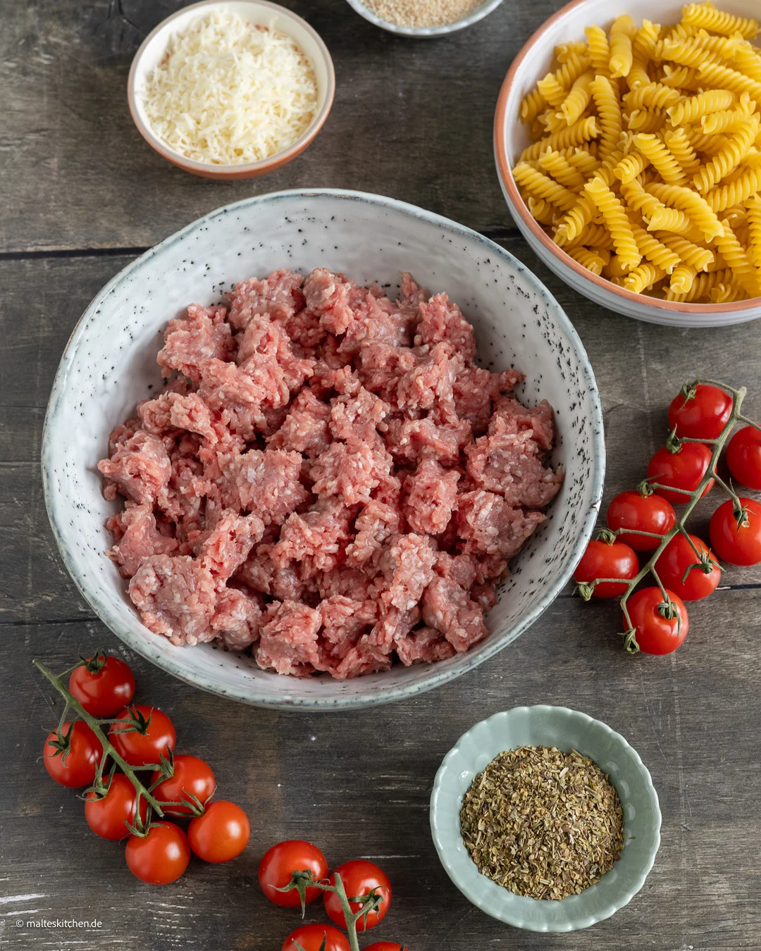 Hackfleisch für die Hackbällchen