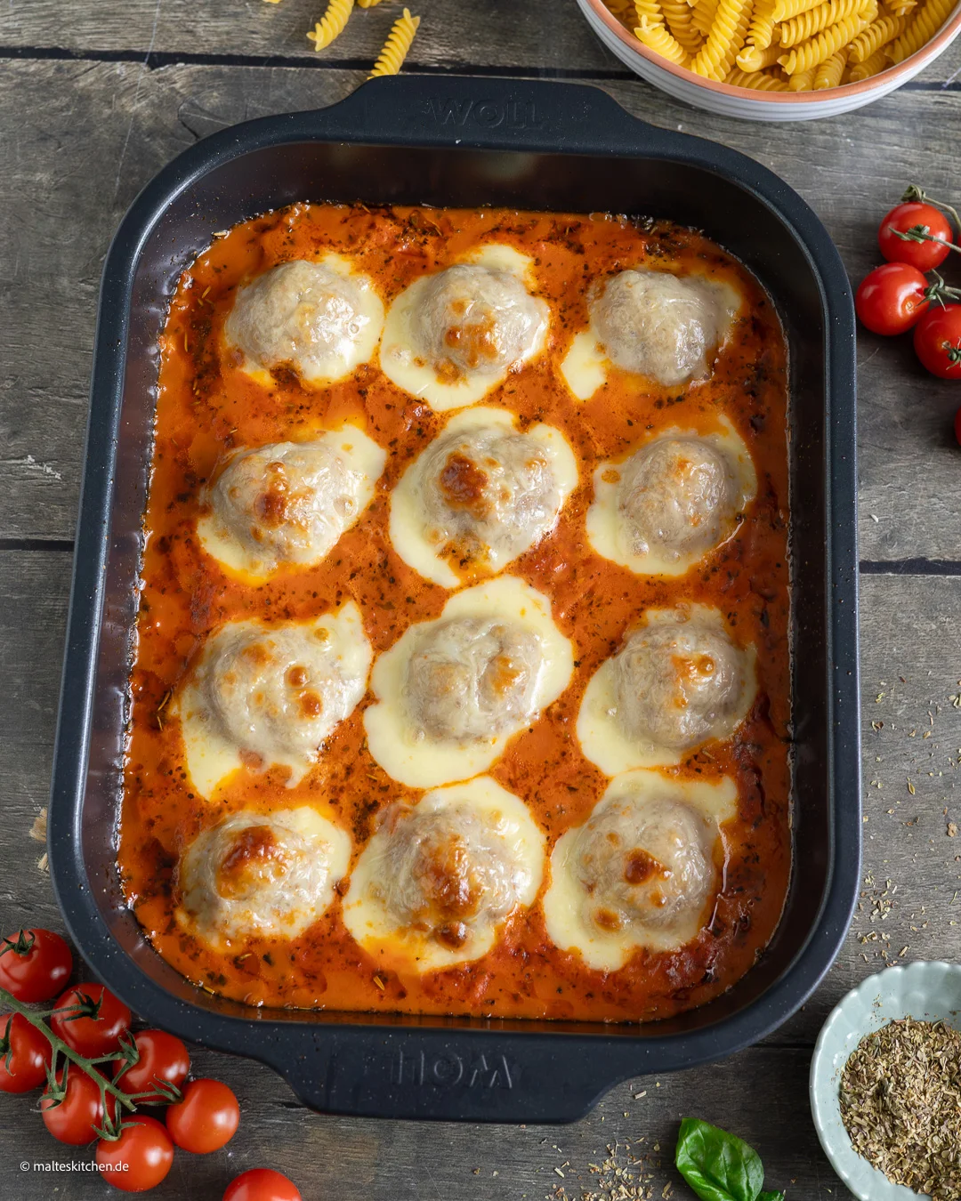 Hackbällchen Toscana ohne Fix