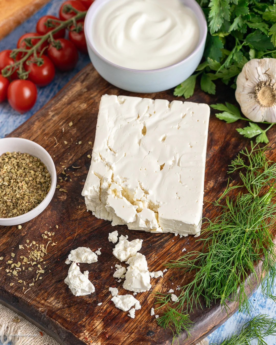 Feta Käse.