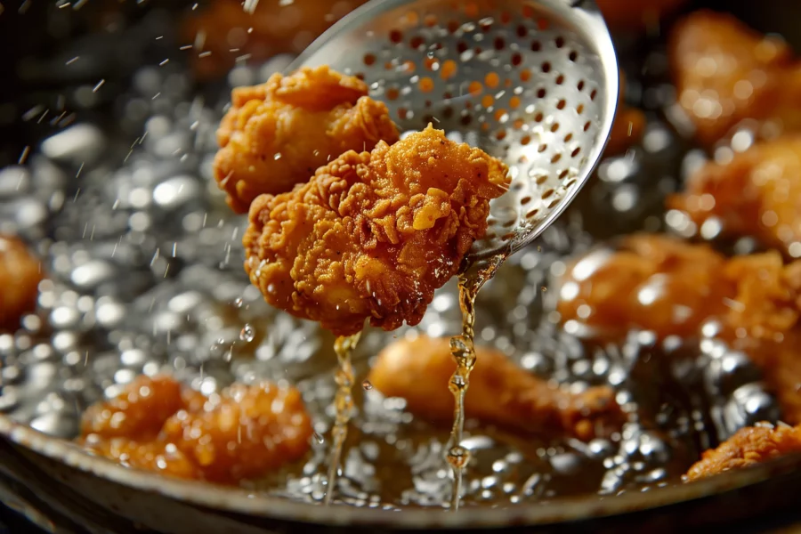 Alles zur Kochtechnik Frittieren mit fried chicken