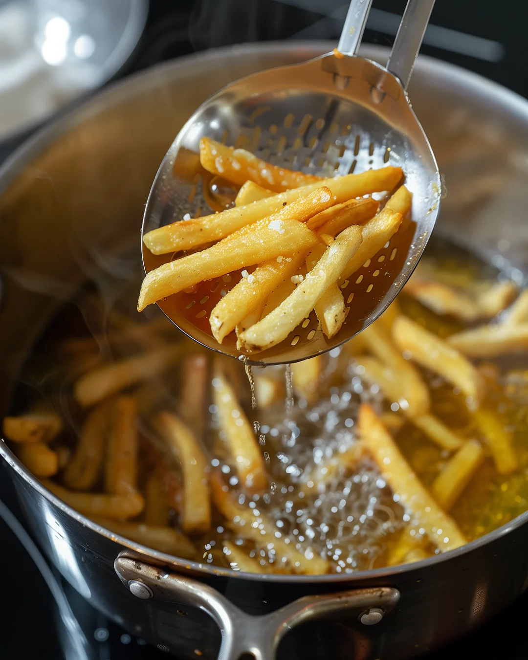 Pommes frittieren