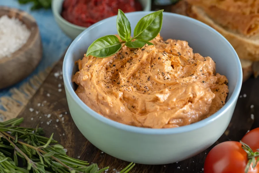 Tomatenbutter aus getrockneten Tomaten
