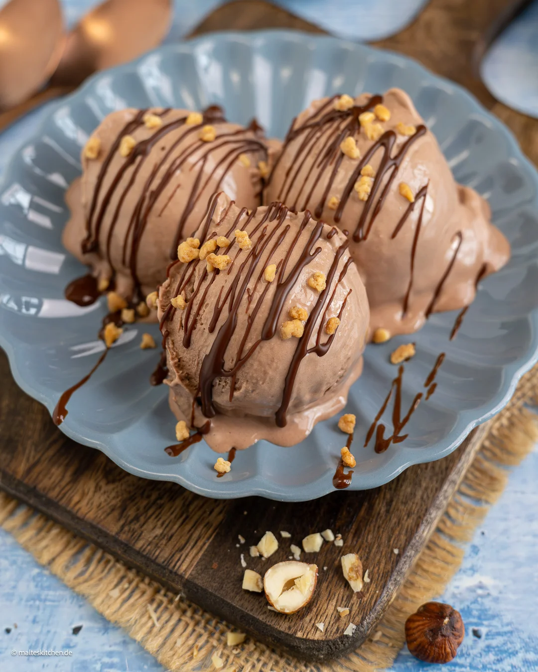 Nutella-Eis aus der Ninja Creami