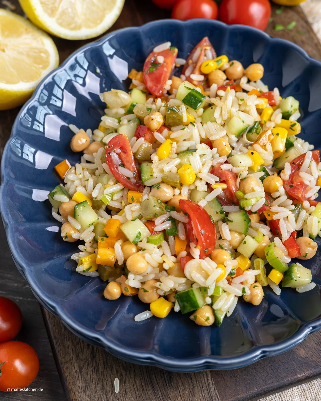 Bunter Reissalat