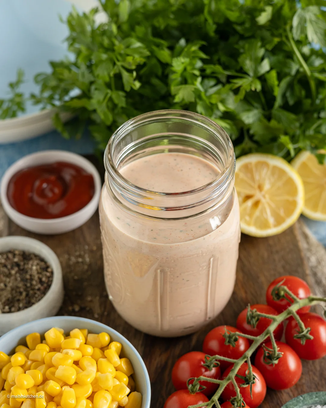 Amerikanisches Salatdressing
