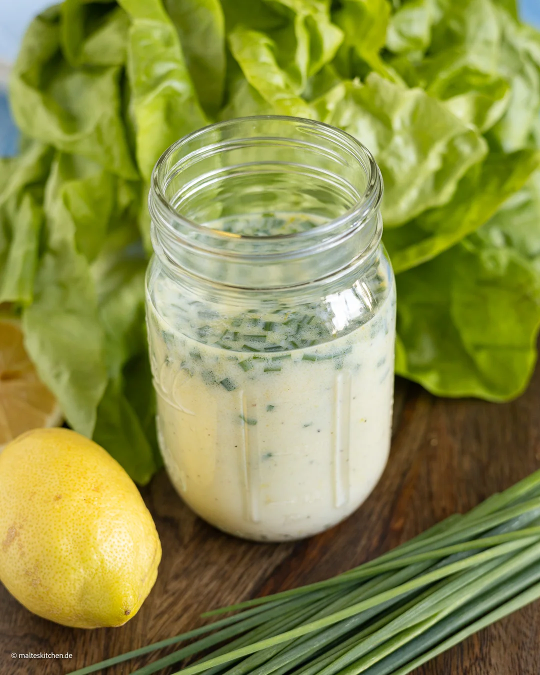 Buttermilch-Zitronen-Dressing
