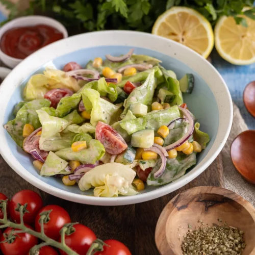 Leckerer gemischter Salat Rezept