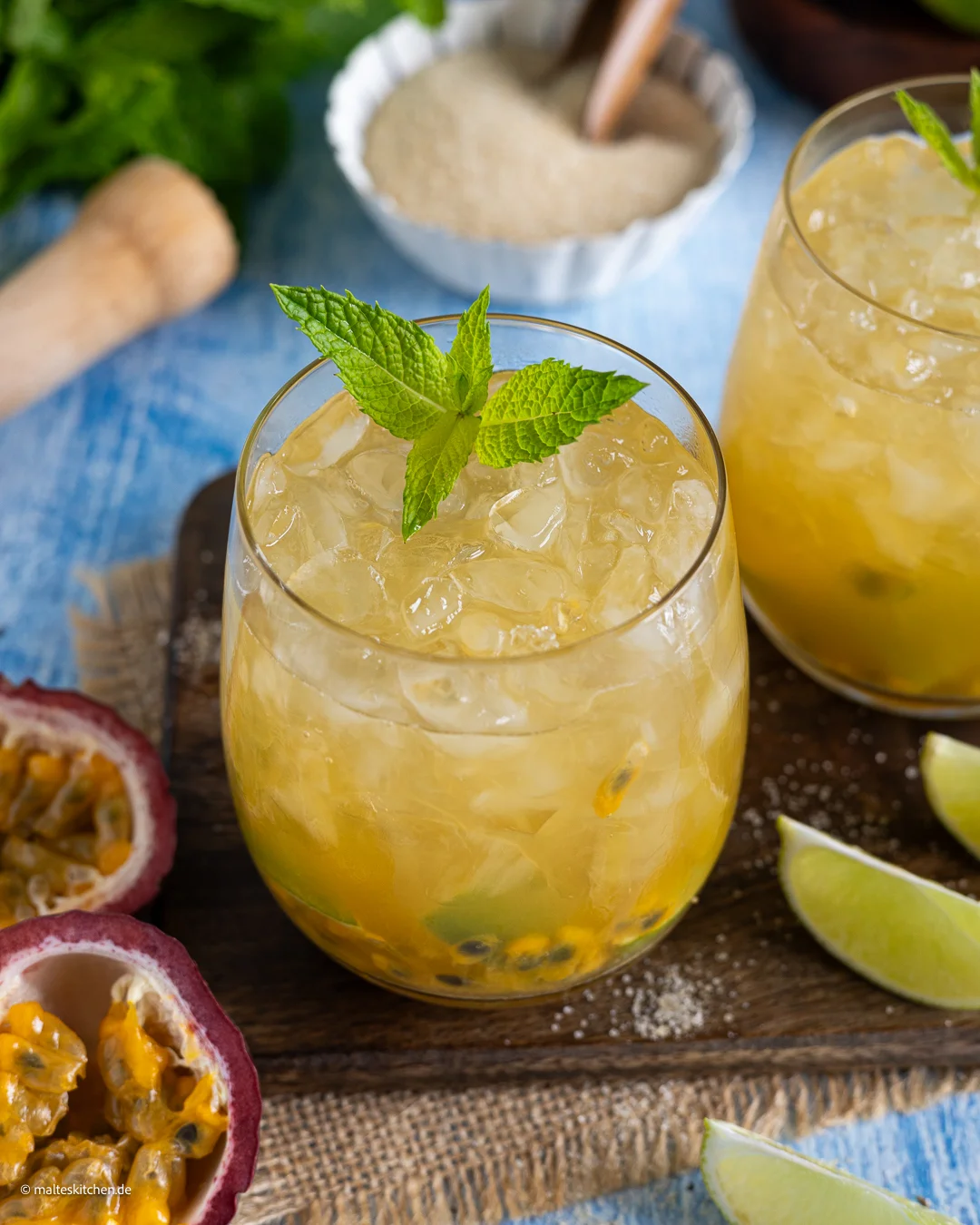 Erfrischender Cocktail ohne Alkohol