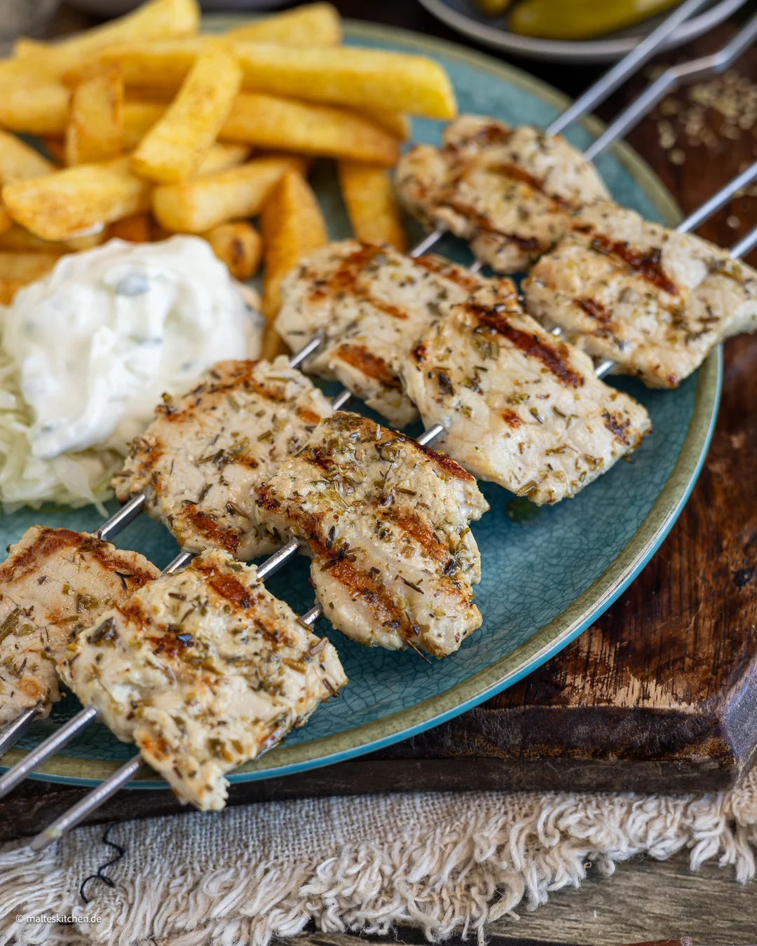 Leckere Souvlaki