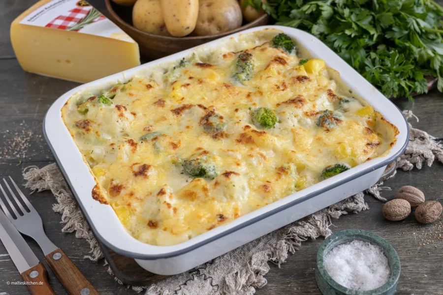 Leckerer Gemüseauflauf mit Käse