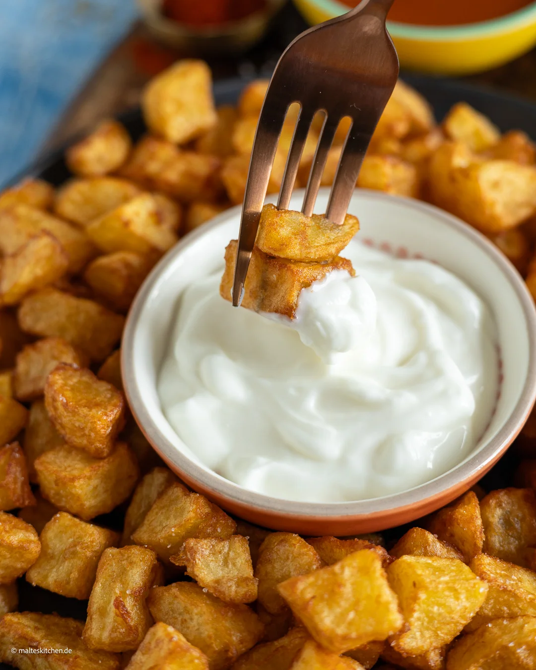 Patatas Bravas mit Aioli